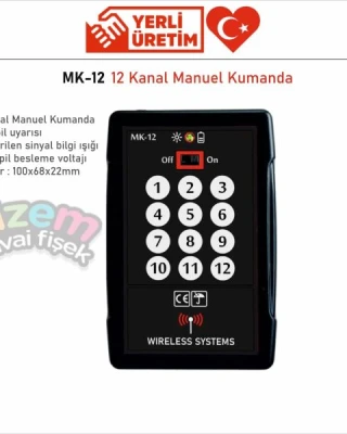MK-12 Kanal Manuel Volkan Ateşleme Kumandası