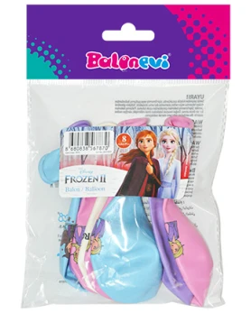 4+1 Frozen 2 Baskılı Balon 8 Li