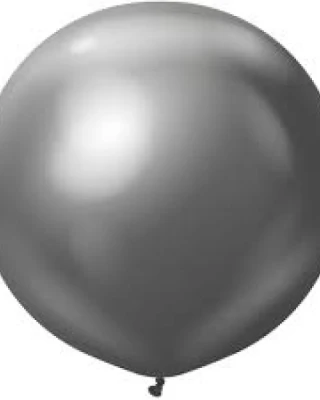 36 INC MİRROR SPACE GREY BALON 2Lİ