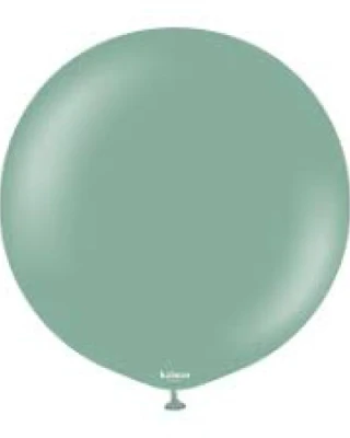36 INC RETRO WİNTER GREEN BALON 2Lİ